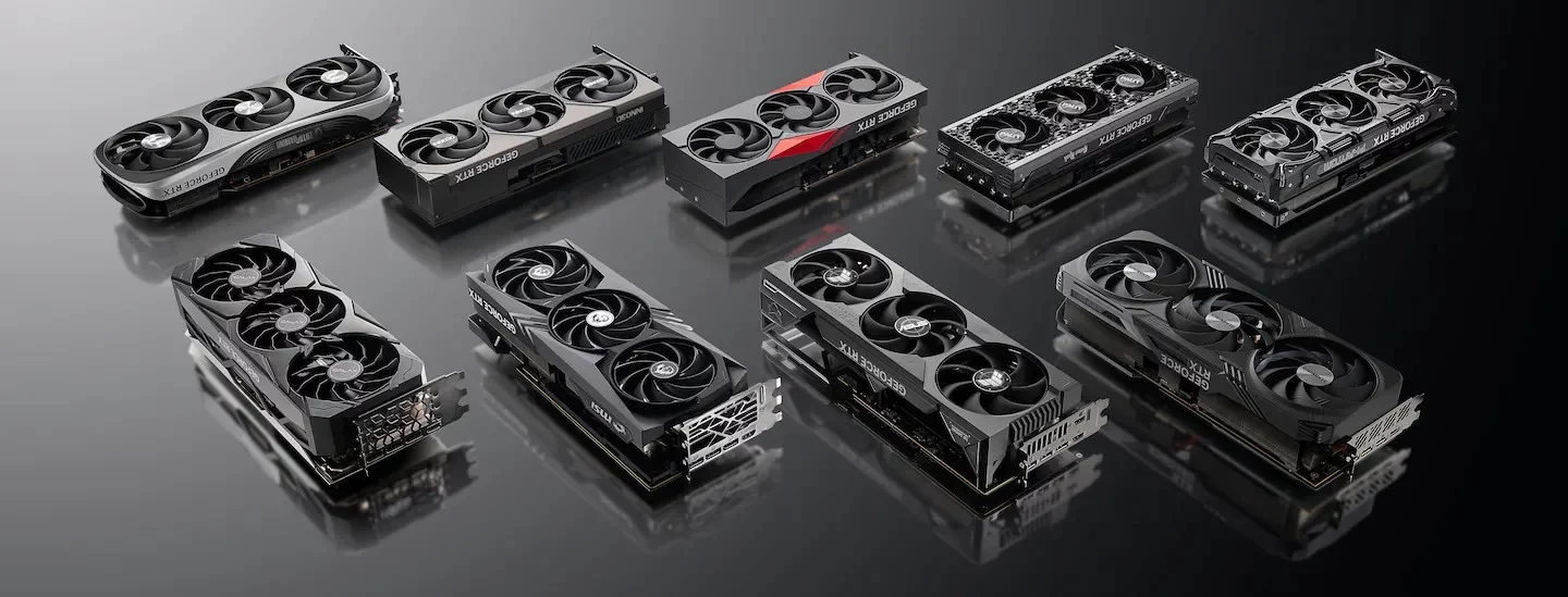 RTX 40 series GPUs from partners