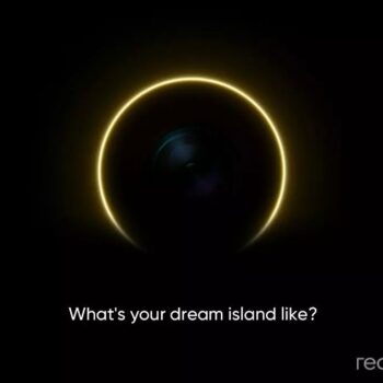 Realme Dynamic Island clone comm