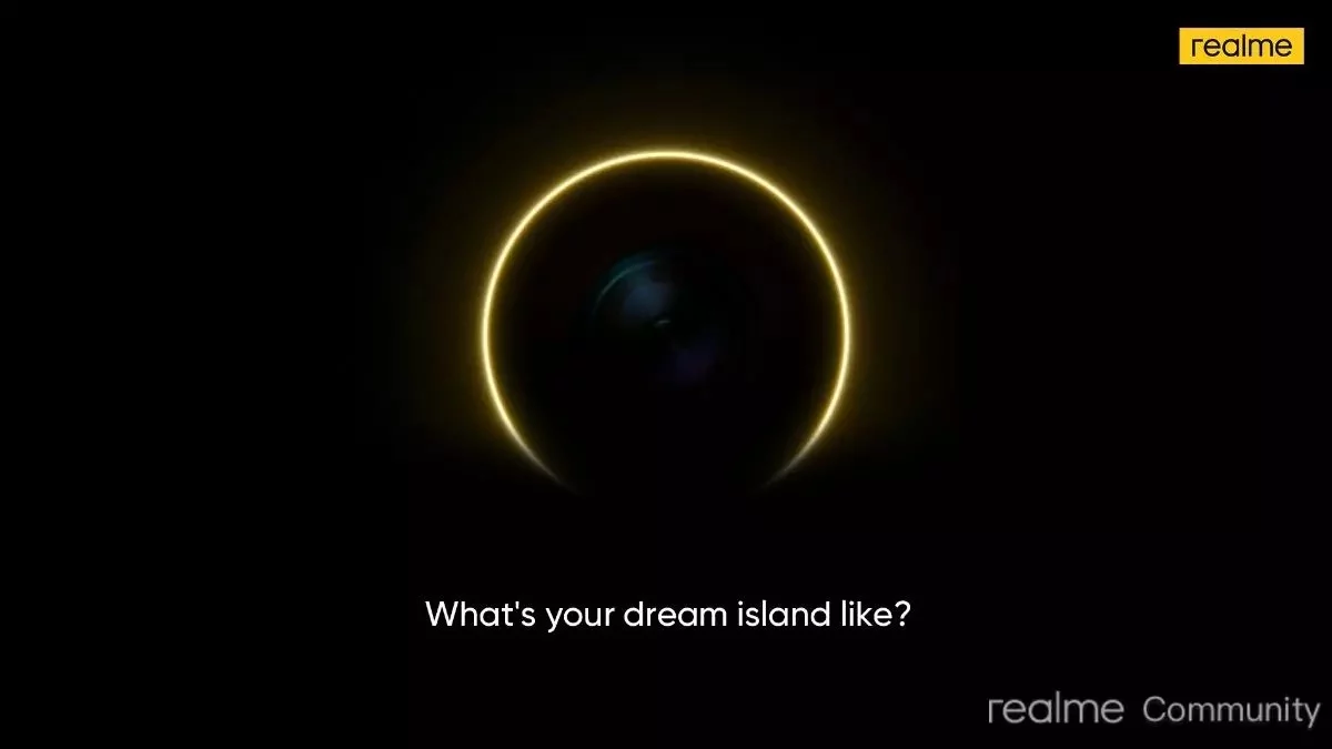 Realme Dynamic Island clone comm jpeg