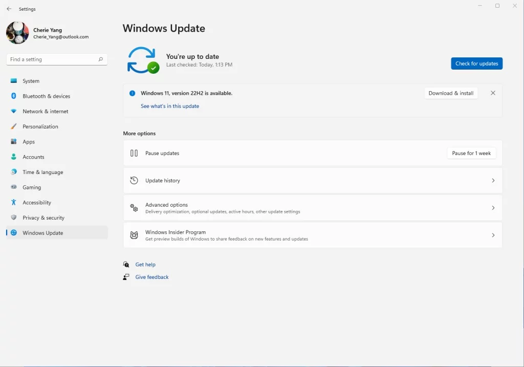 Screenshot Windows 11 Windows 11