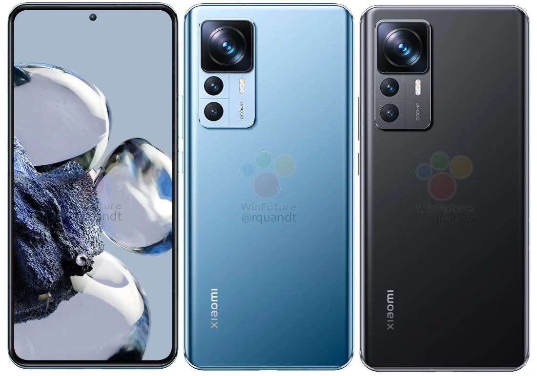 Le Xiaomi 12T Pro avec sa caméra de 200 mégapixels et le Xiaomi 12T font surface 50 Xiaomi 12T Pro leak