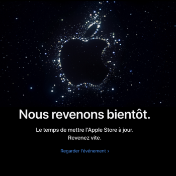 apple store est hors ligne avant annonce iphone 14