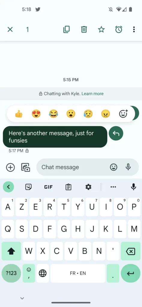 Google pourrait bientôt apporter plusieurs mises à jour clés à l'application Messages 51 google messages emoji reactions 473x1024 jpeg