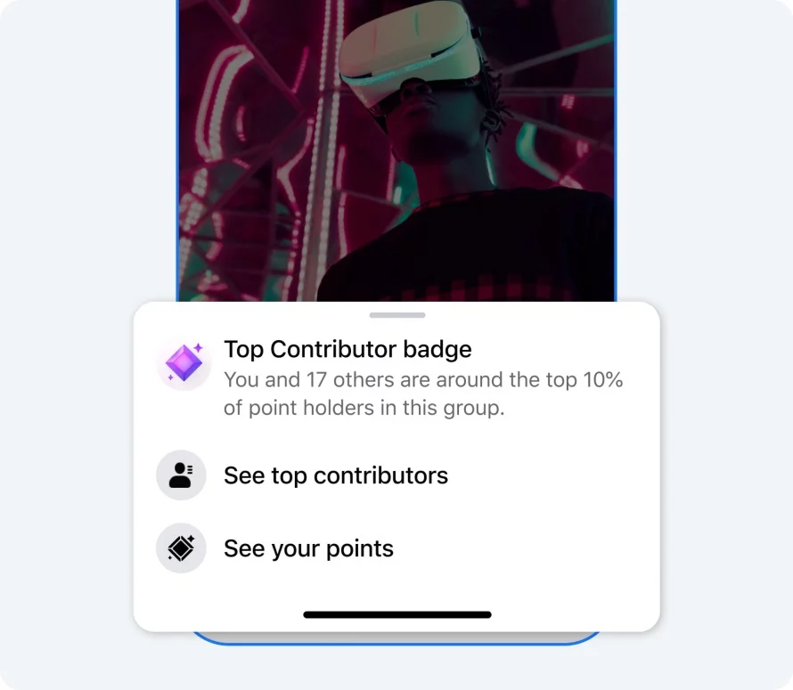 Meta annonce de nouvelles fonctionnalités pour les groupes Facebook 50 03 Community Contributions 2 jpeg