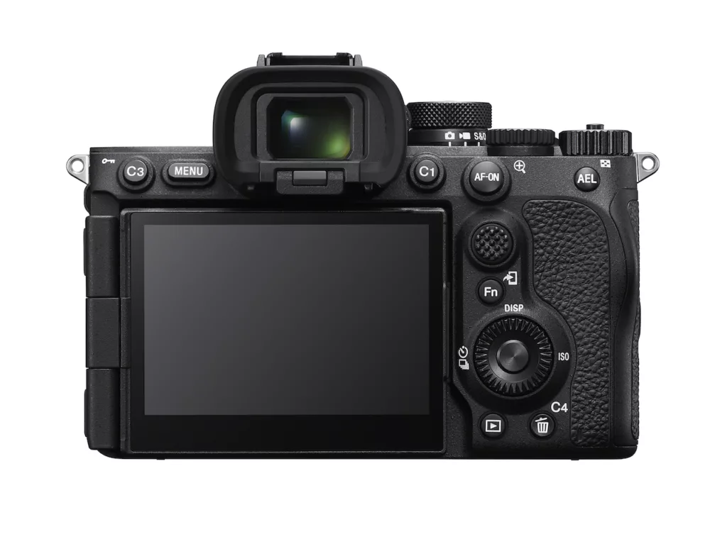 Le nouveau Alpha 7R V de Sony est le premier appareil photo doté d'une IA 59 3. A7RV Body Rear View