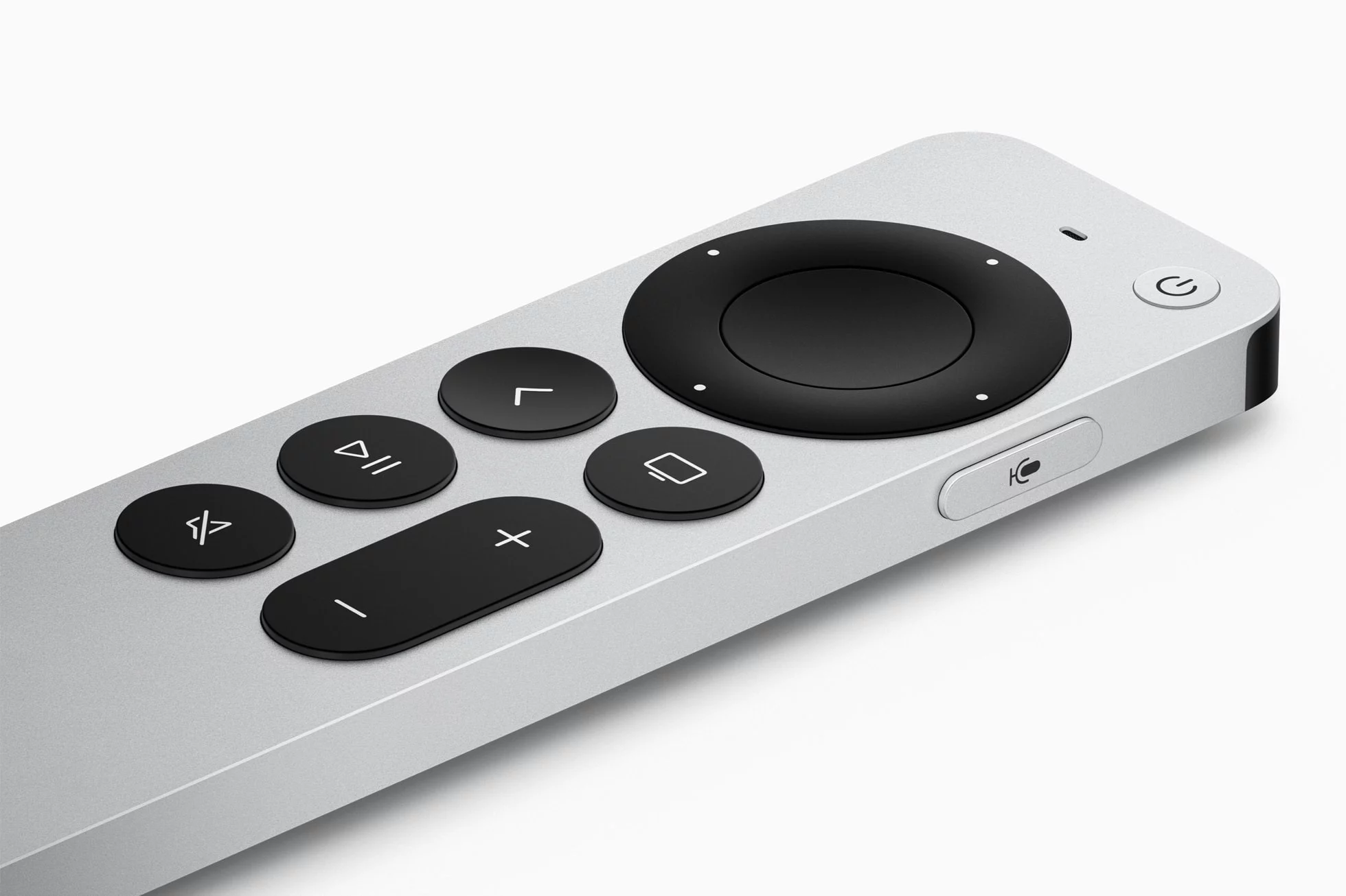 Apple TV 4K Siri Remote close up jpeg