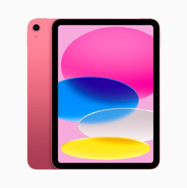 Apple iPad 10th gen pink 2up 221