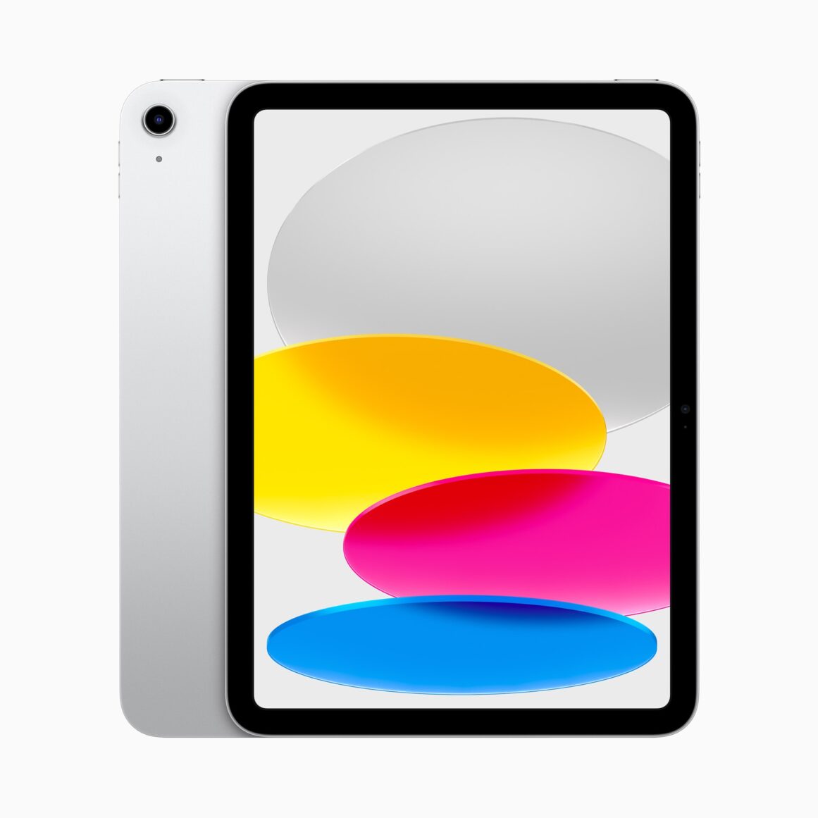Apple iPad 10th gen silver 2up 2