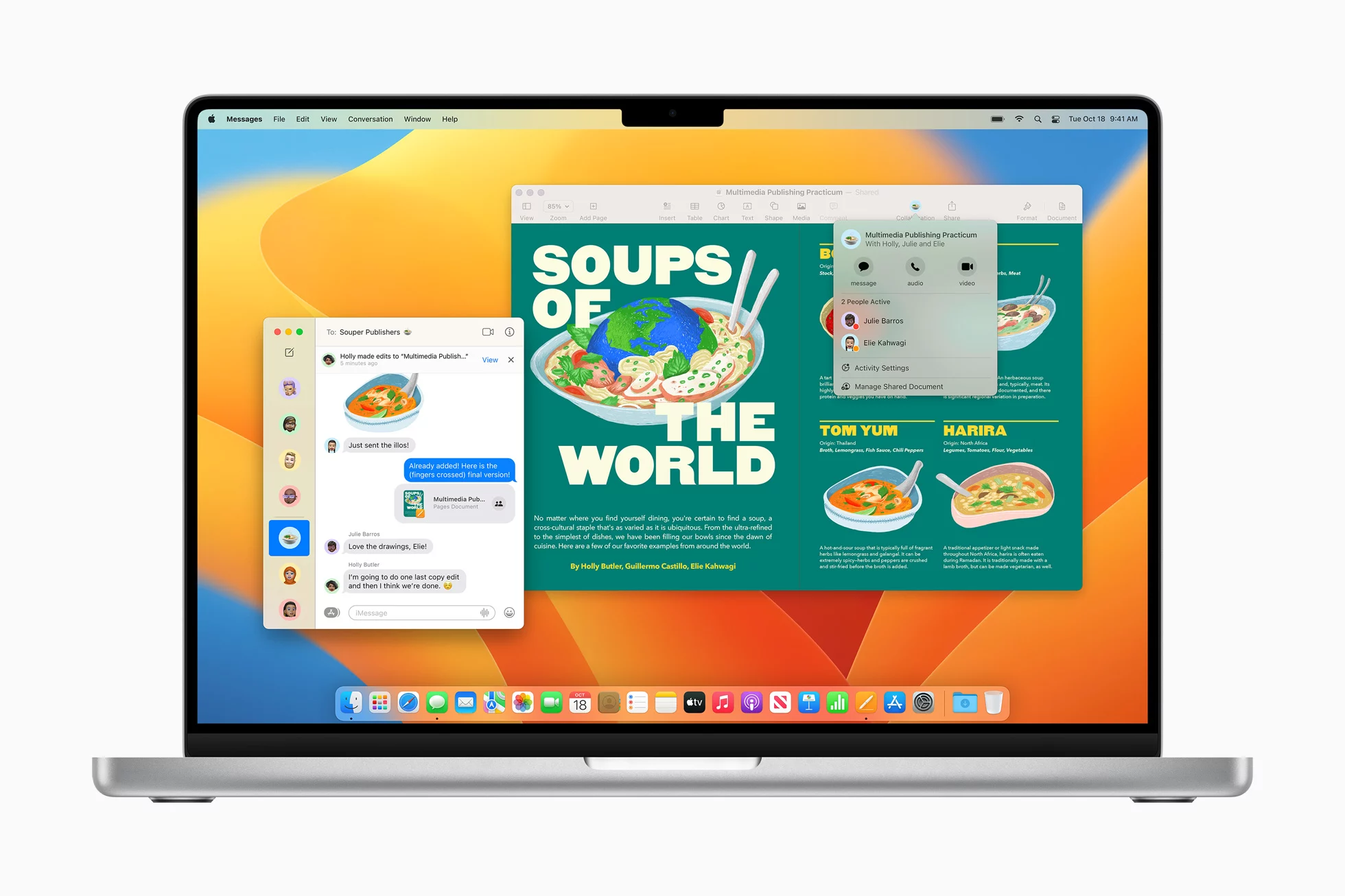 Apple macOS Ventura Messages collaboration jpg