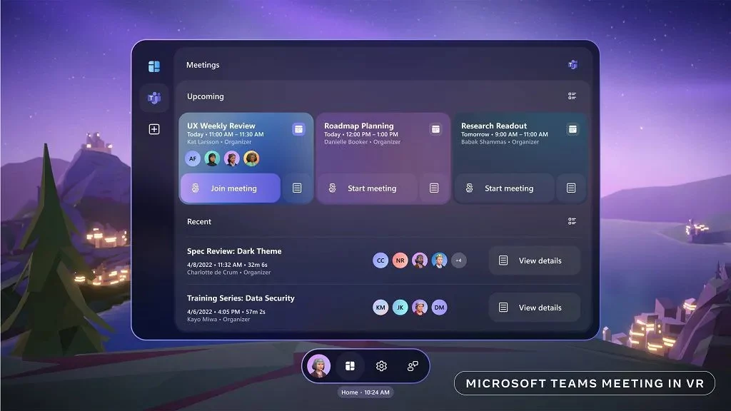 Microsoft Teams en VR