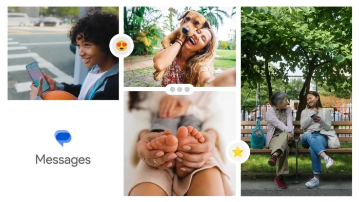 Google Messages se dote de réponses, YouTube PiP, et des réactions aux emojis