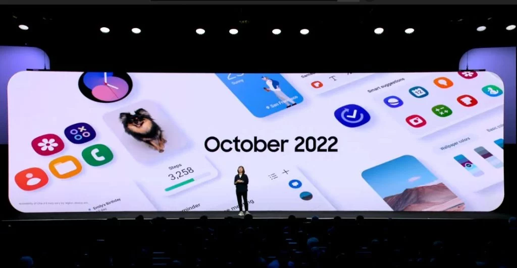 Le déploiement stable de One UI 5 par Samsung commence en octobre