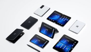 Surface Duo 2 in all orientation