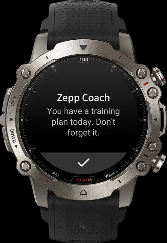 Amazfit dévoile sa smartwatch Falcon haut de gamme avec un coach d'entraînement basé sur l'IA 48 zepcoach jpeg