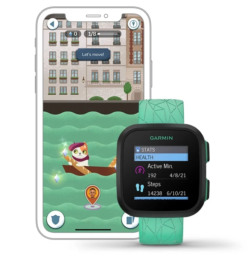 La smartwatch Garmin Bounce pour enfants offre la géolocalisation et le suivi des corvées 58 39332 17 collectible gems b19bd4 jpg