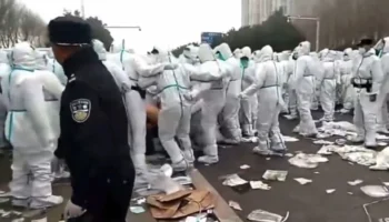 Foxconn protest
