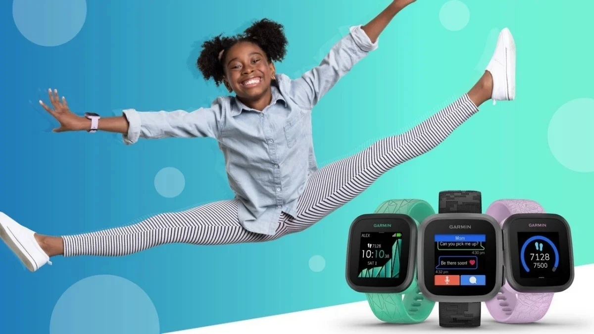 La smartwatch Garmin Bounce pour enfants offre la géolocalisation et le suivi des corvées
