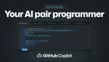 GitHub Copilot blog header