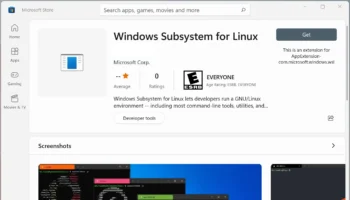 Microsoft Windows Subsystem for