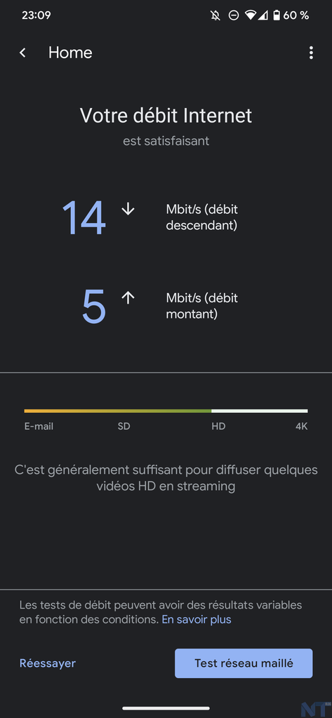 Test du Google Nest WiFi Pro : un Wi-Fi ultra-rapide dans un boîtier adapté à Google 37 Nest WiFi Pro S 6
