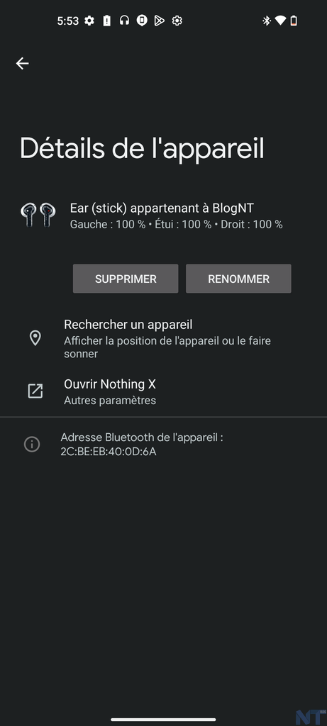 Test des Nothing Ear (Stick) : moins chers mais très efficaces 24 Nothing Ear Stick S 12