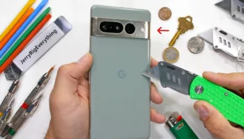 Pixel 7 Pro JerryRigEverything