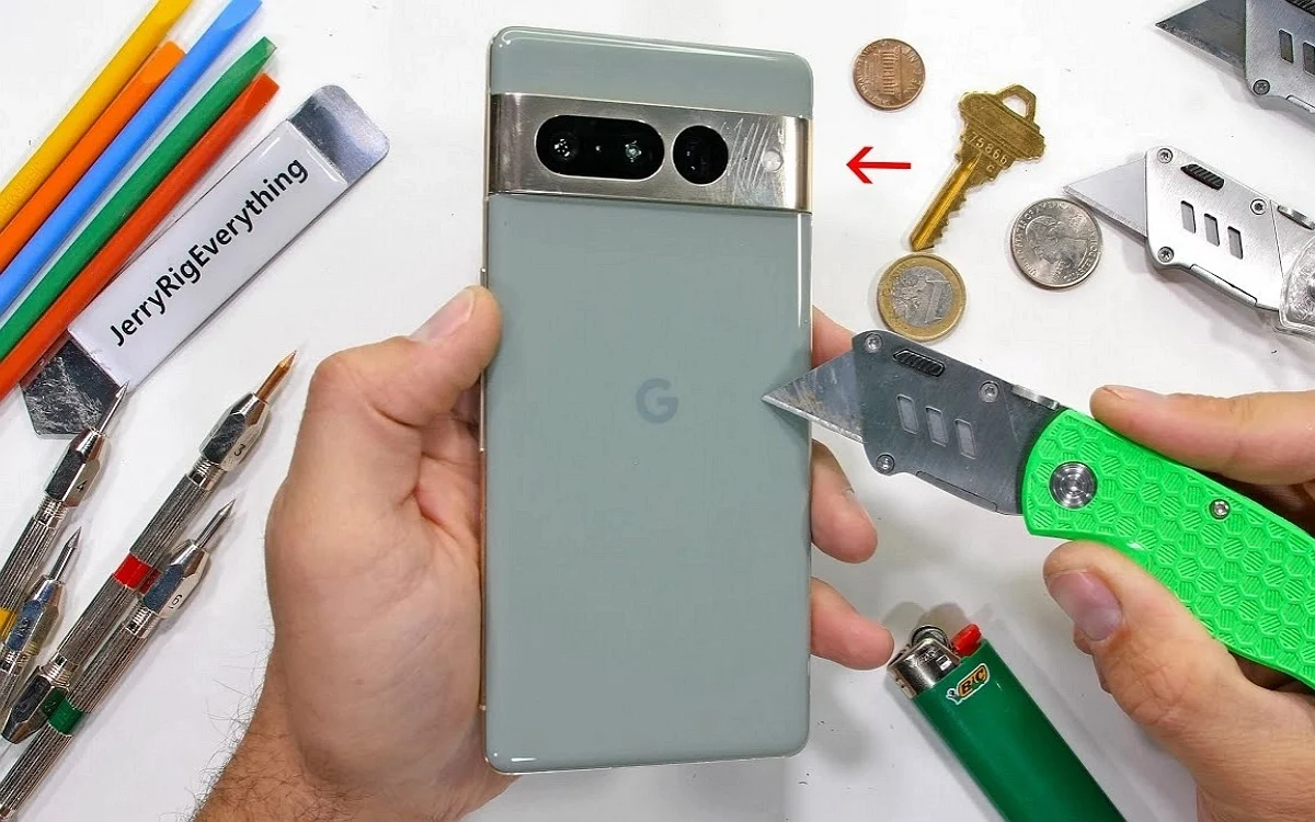 Ce test de durabilité du Pixel 7 Pro révèle deux inquiétants problèmes