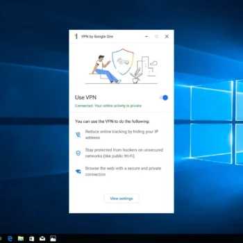 WIndows VPN turned ON