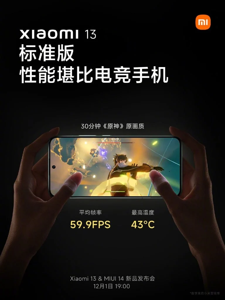 Les performances de la série Xiaomi 13 sont présentées 52 Xiaomi 13 Gaming 768x1024 1 jpg