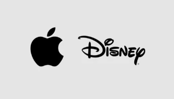 apple disney logo