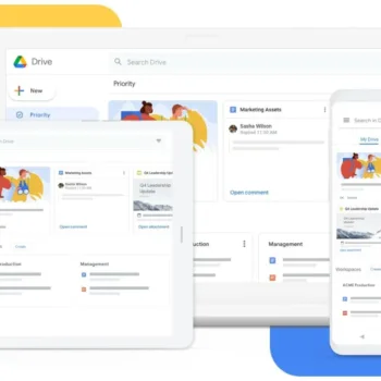 google drive new design app