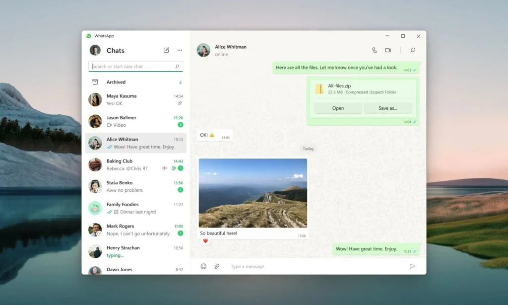 whatsapp desktop 1