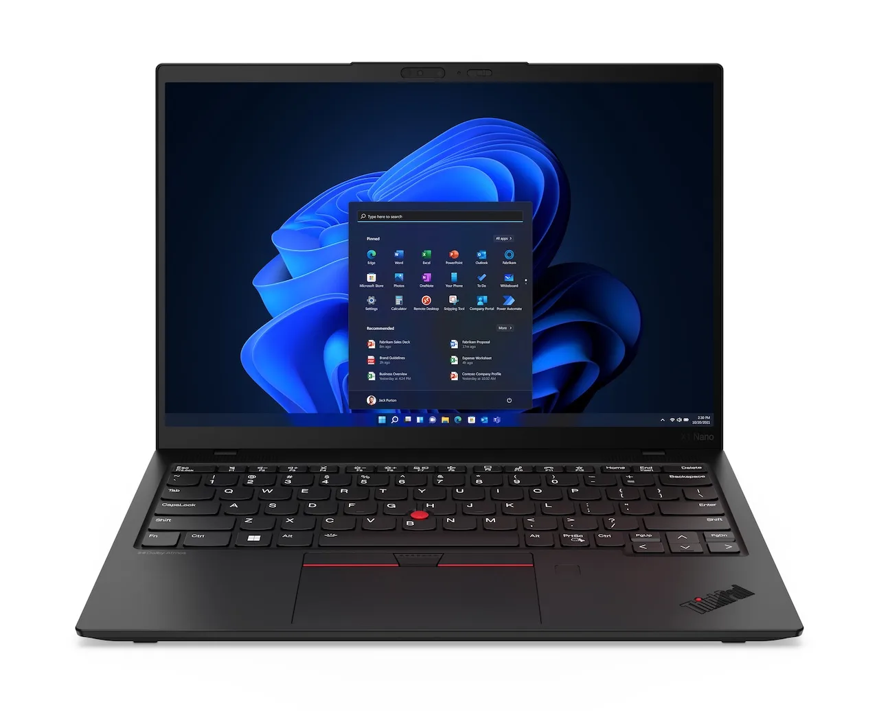 01 Thinkpad X1 Nano Gen 3 Hero Front Facing JD jpg