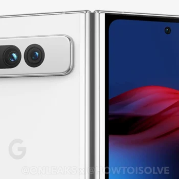 Full Google Pixel Fold design re