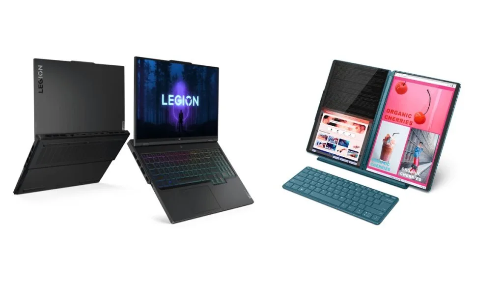 Lenovo Legion 7 Pro and YogaBook jpg