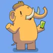 Mastodon Elephant Friend