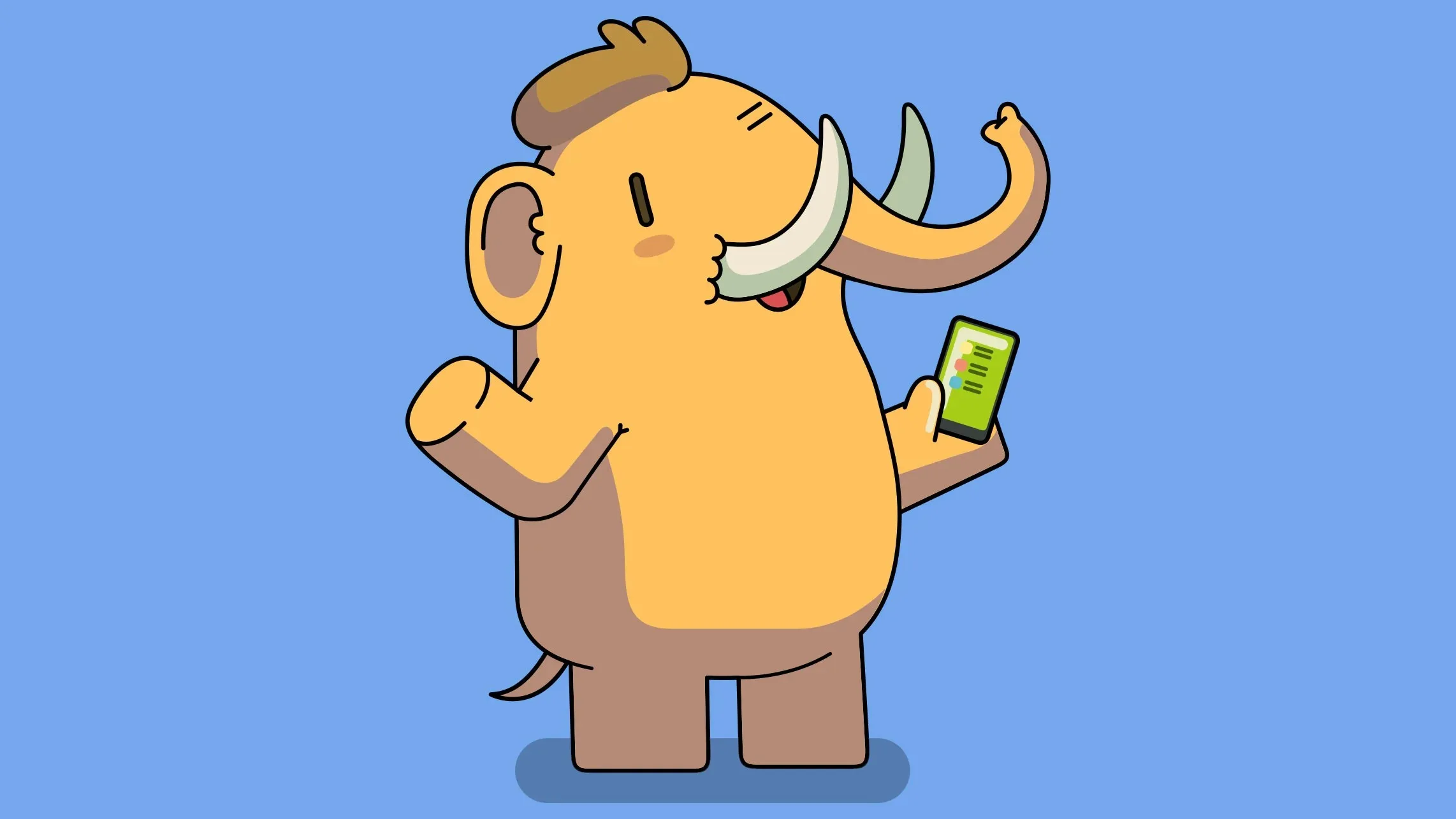 Mastodon Elephant Friend jpg