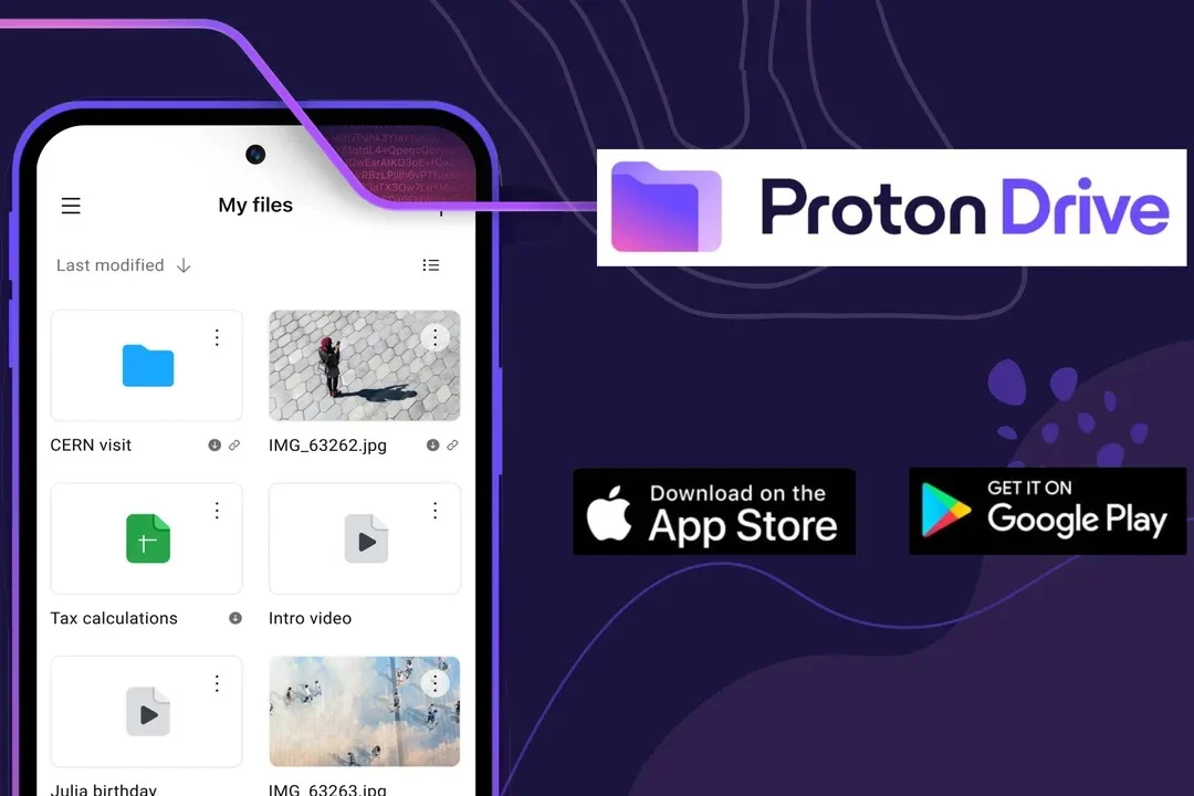 Le stockage chiffré sur le cloud Proton obtient des applications mobiles dédiées 49 Proton Drive jpg
