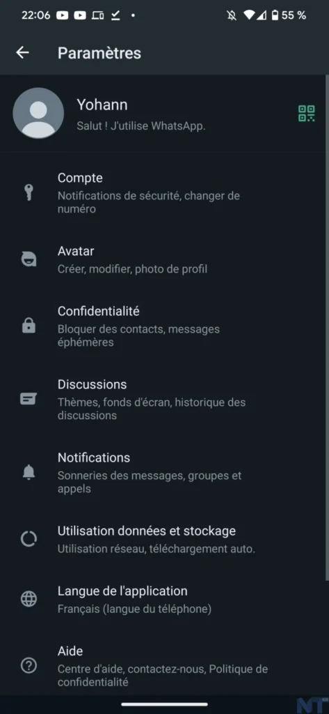 WhatsApp introduit maintenant des Avatars pour tous 51 Screenshot 20221207 220609 resultat