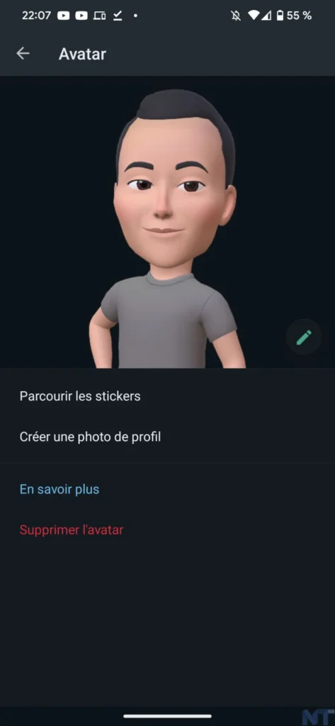 WhatsApp introduit maintenant des Avatars pour tous 56 Screenshot 20221207 220719 resultat