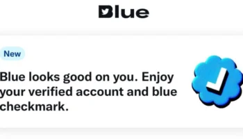 Twitter Blue account verificatio