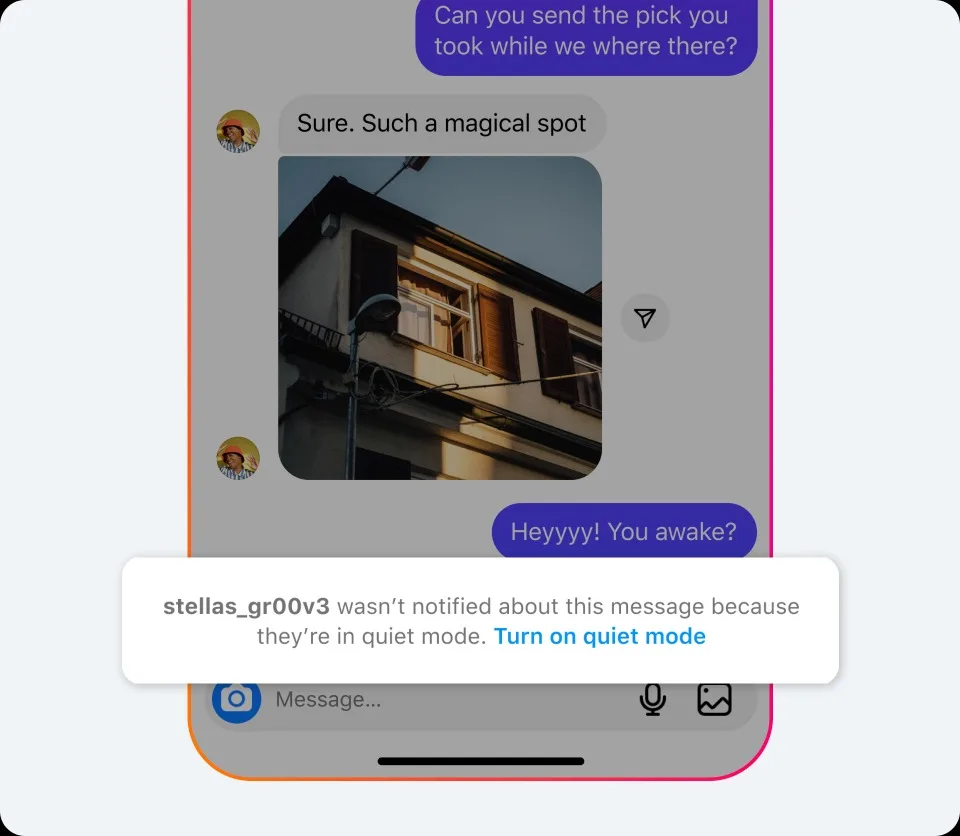 Instagram vous permet désormais de mettre les notifications en pause grâce au mode silence 52 02 Auto Reply 1 jpg