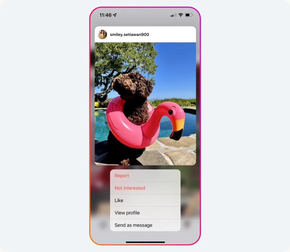 Instagram vous permet désormais de mettre les notifications en pause grâce au mode silence 55 05 Report jpg