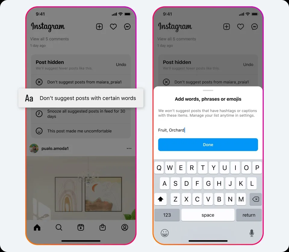 Instagram vous permet désormais de mettre les notifications en pause grâce au mode silence 56 06 Keywords jpg