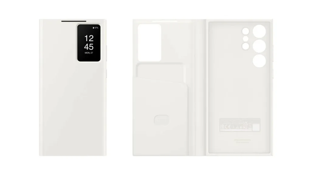Voici une fuite des étuis officiels du Galaxy S23 Ultra 51 1 4