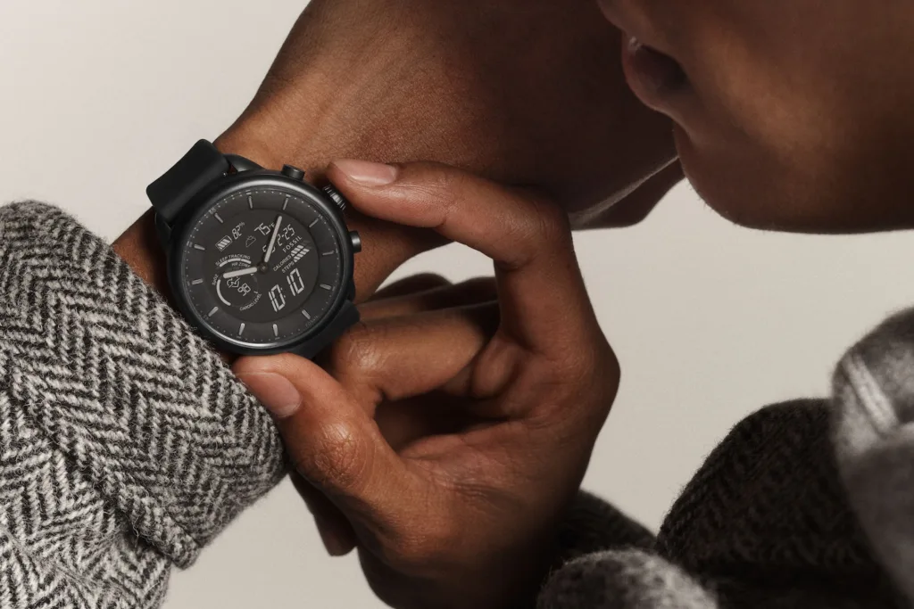 Fossil Gen 6 Hybrid Wellness Bla