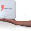 Lifeaz defibrillator With hand
