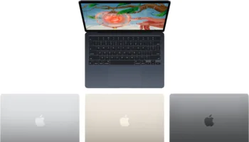 MacBook Air new colors official
