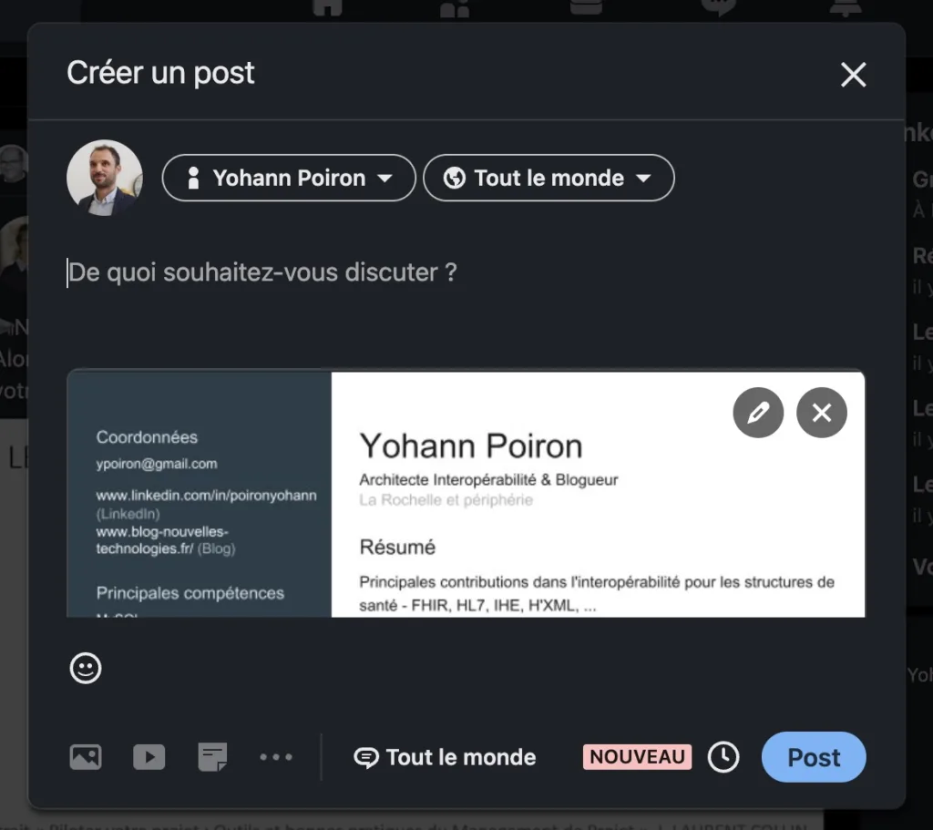 Comment ajouter votre CV sur LinkedIn ? 57 comment ajouter votre cv sur linkedin 7