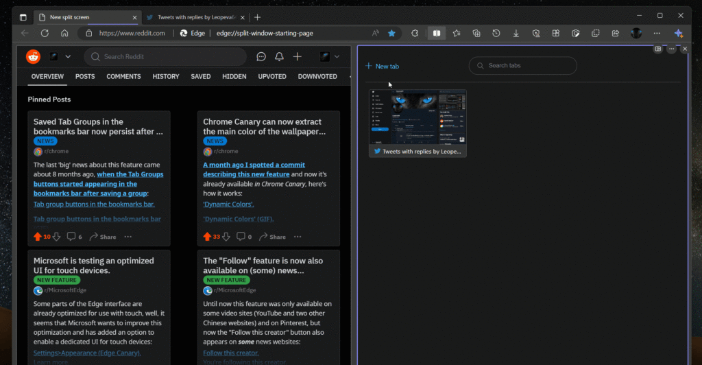 Le nouvel « écran divisé » de Microsoft Edge va changer la façon dont vous utilisez les onglets 37 d68331a39c7ccecafd1ed8a9a00f1e479a87bc6c0782800e1afba6e02bf6fd6f
